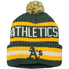 Athletics '47 Bering Cuffed Knit Hat with Pom Sale
