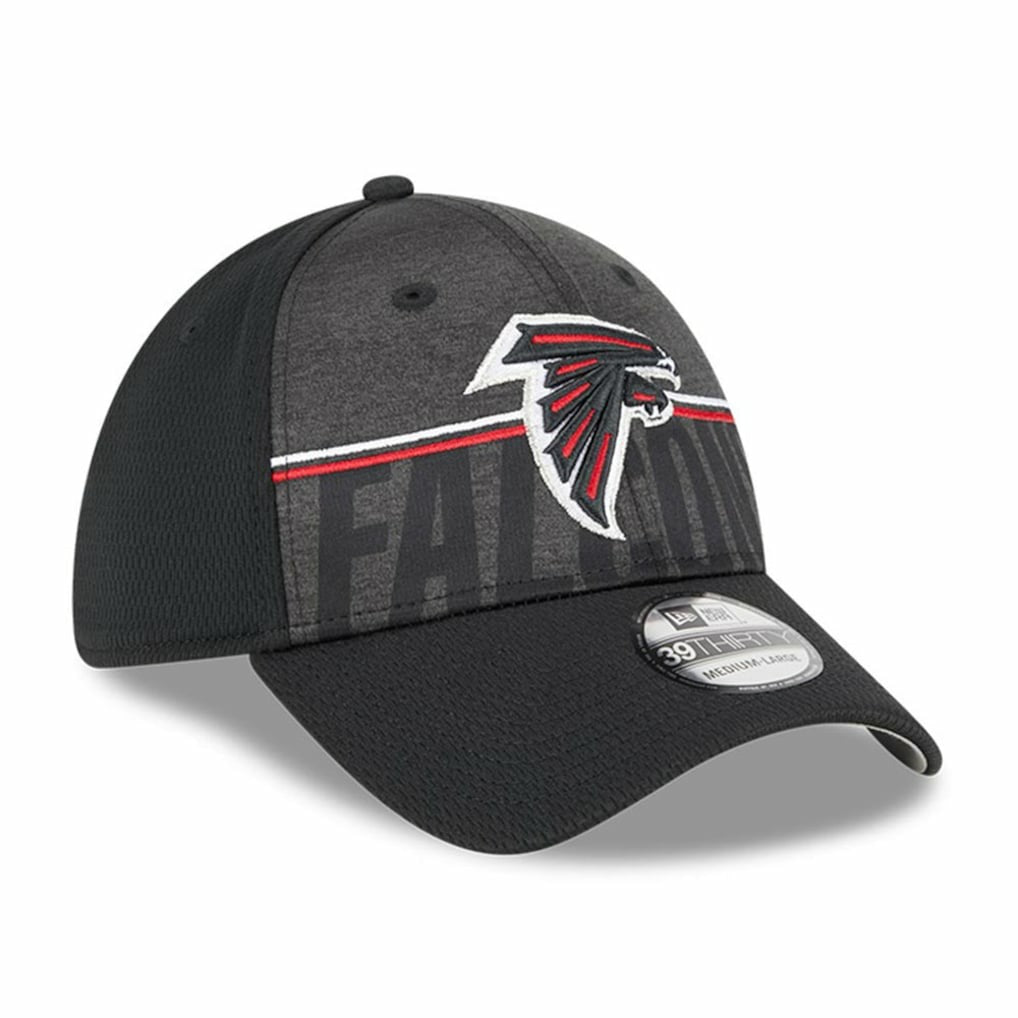 Atlanta Falcons New Era 2023 NFL Training Camp 39THIRTY Flex Hat Black - NFL