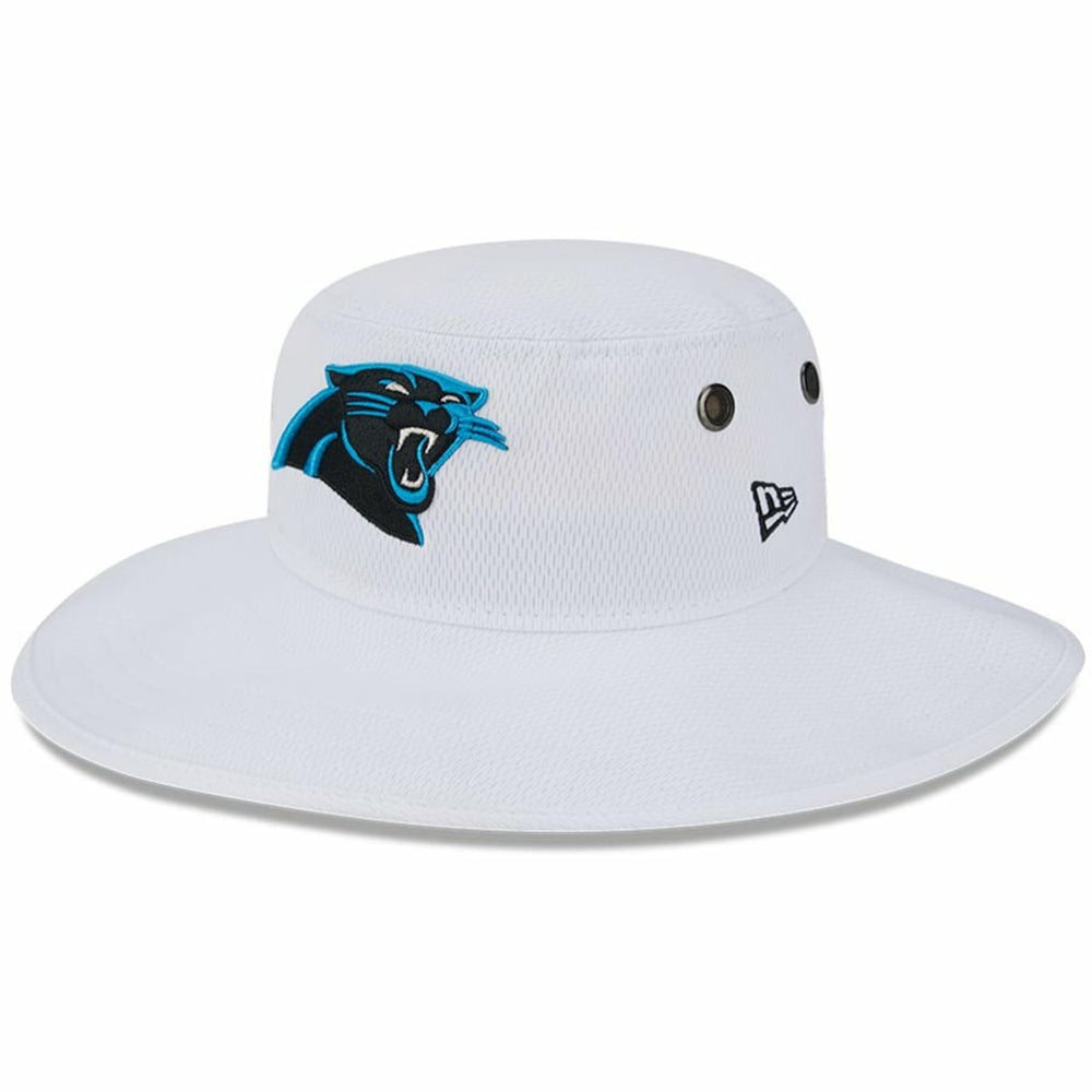 Carolina Panthers New Era 2023 NFL Training Camp Panama Bucket Hat White - NFL