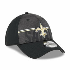 New Orleans Saints New Era 2023 NFL Training Camp 39THIRTY Flex Hat Black - NFL