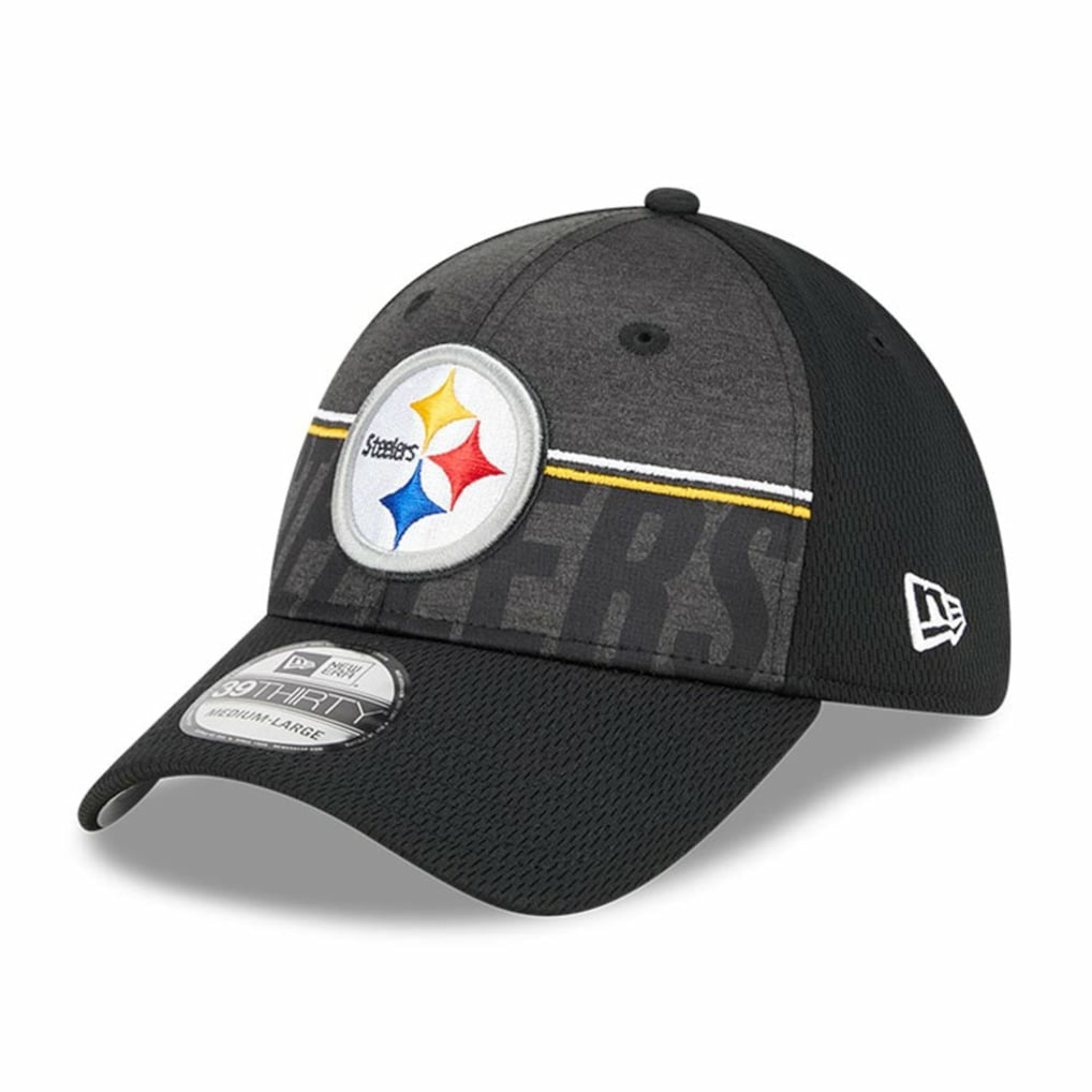 Pittsburgh Steelers New Era 2023 NFL Training Camp 39THIRTY Flex Hat Black - NFL