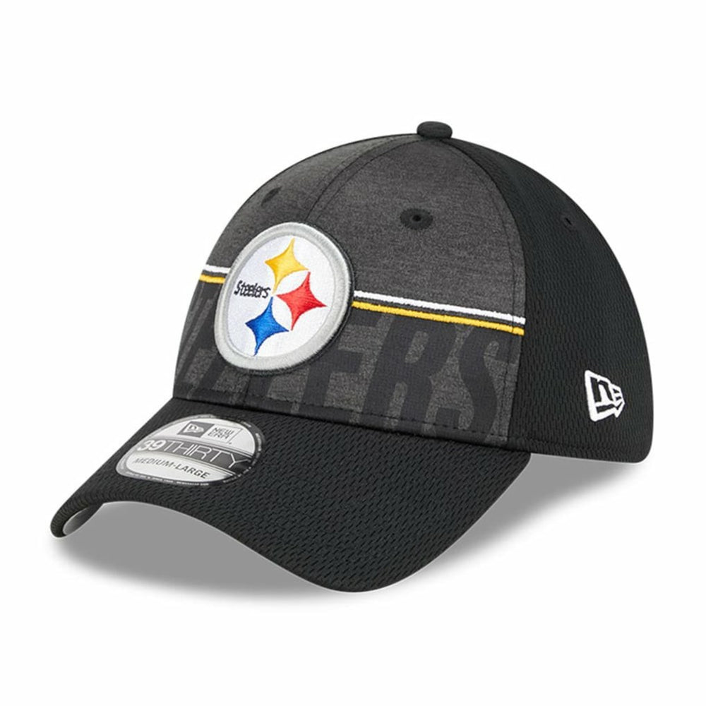 Pittsburgh Steelers New Era 2023 NFL Training Camp 39THIRTY Flex Hat Black - NFL