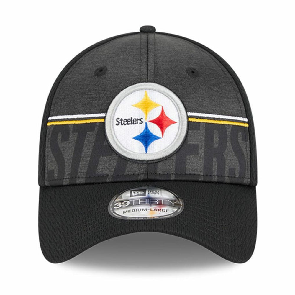 Pittsburgh Steelers New Era 2023 NFL Training Camp 39THIRTY Flex Hat Black - NFL