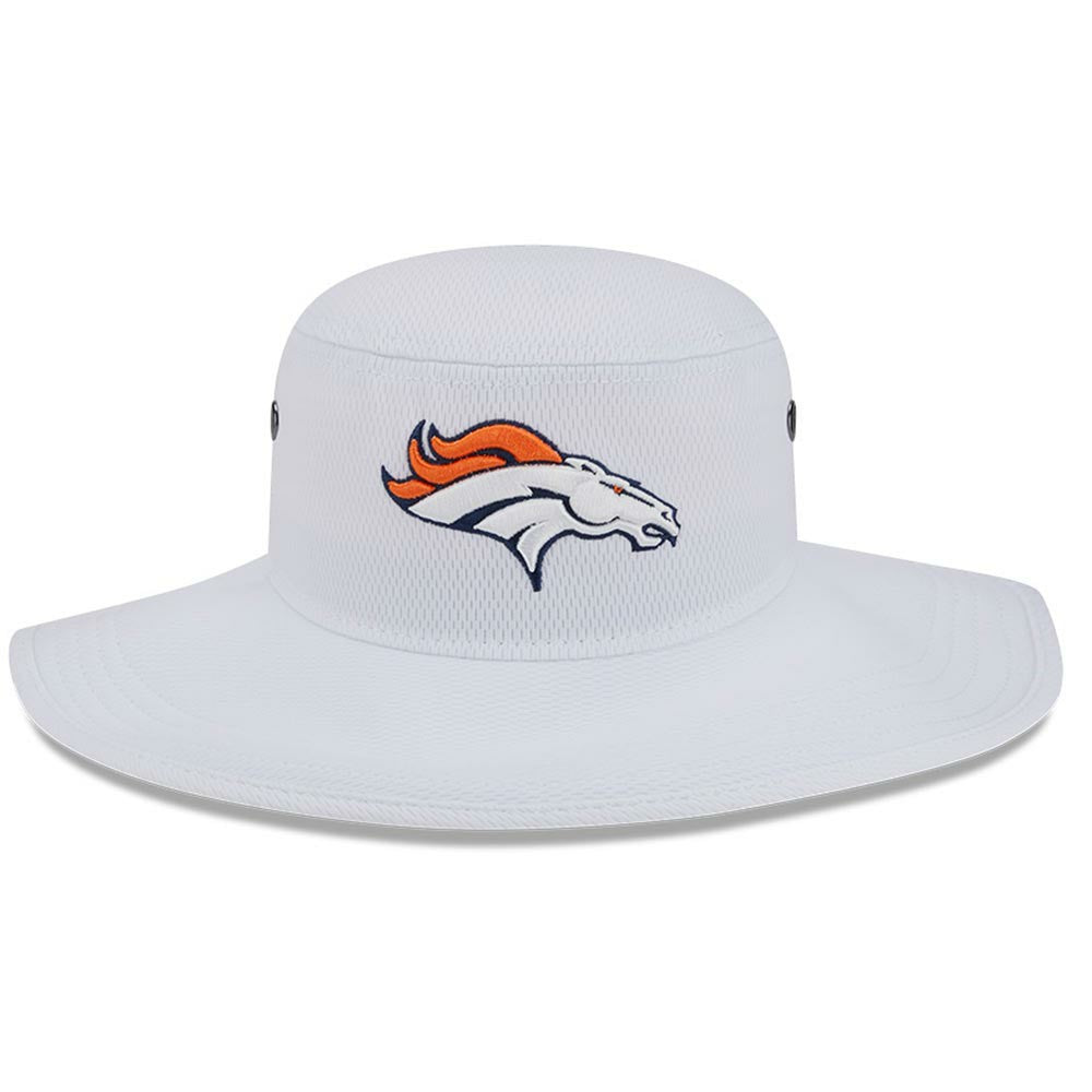 Denver Broncos New Era 2023 NFL Training Camp Panama Bucket Hat White - NFL