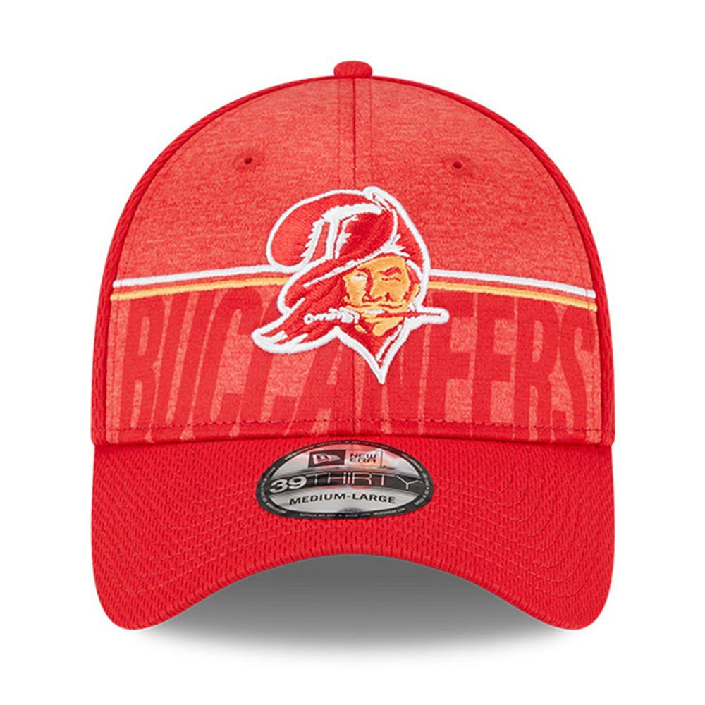 Tampa Bay Buccaneers New Era 2023 NFL Training Camp Throwback 39THIRTY Flex Hat Red - NFL