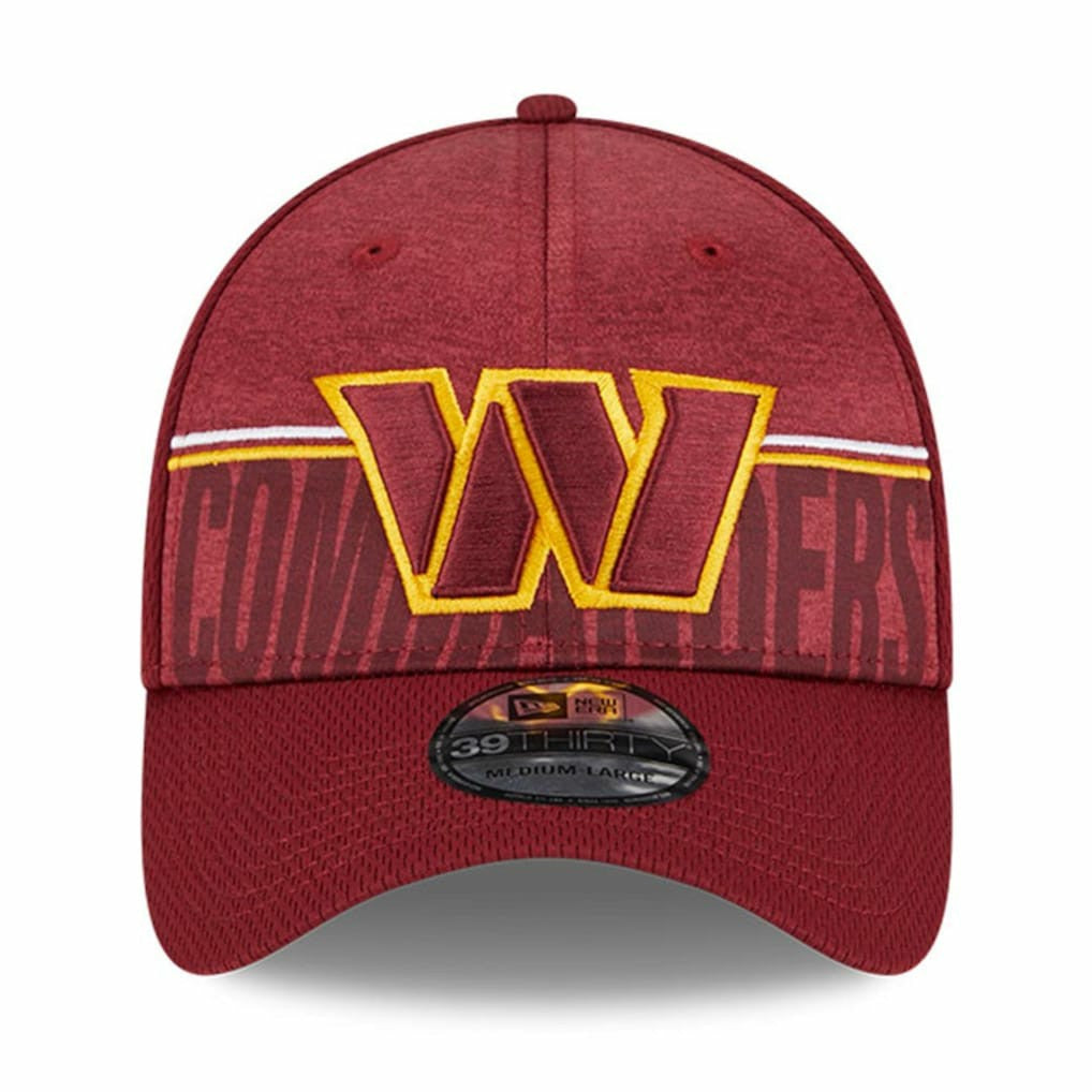 Washington Commanders New Era 2023 NFL Training Camp 39THIRTY Flex Hat Burgundy - NFL