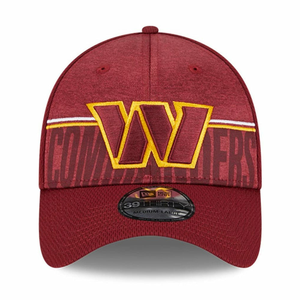 Washington Commanders New Era 2023 NFL Training Camp 39THIRTY Flex Hat Burgundy - NFL