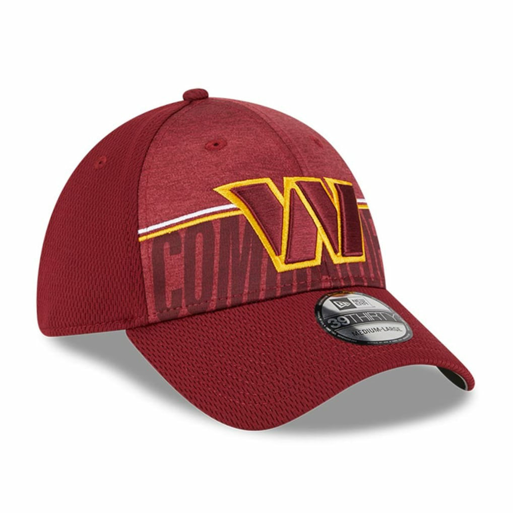 Washington Commanders New Era 2023 NFL Training Camp 39THIRTY Flex Hat Burgundy - NFL