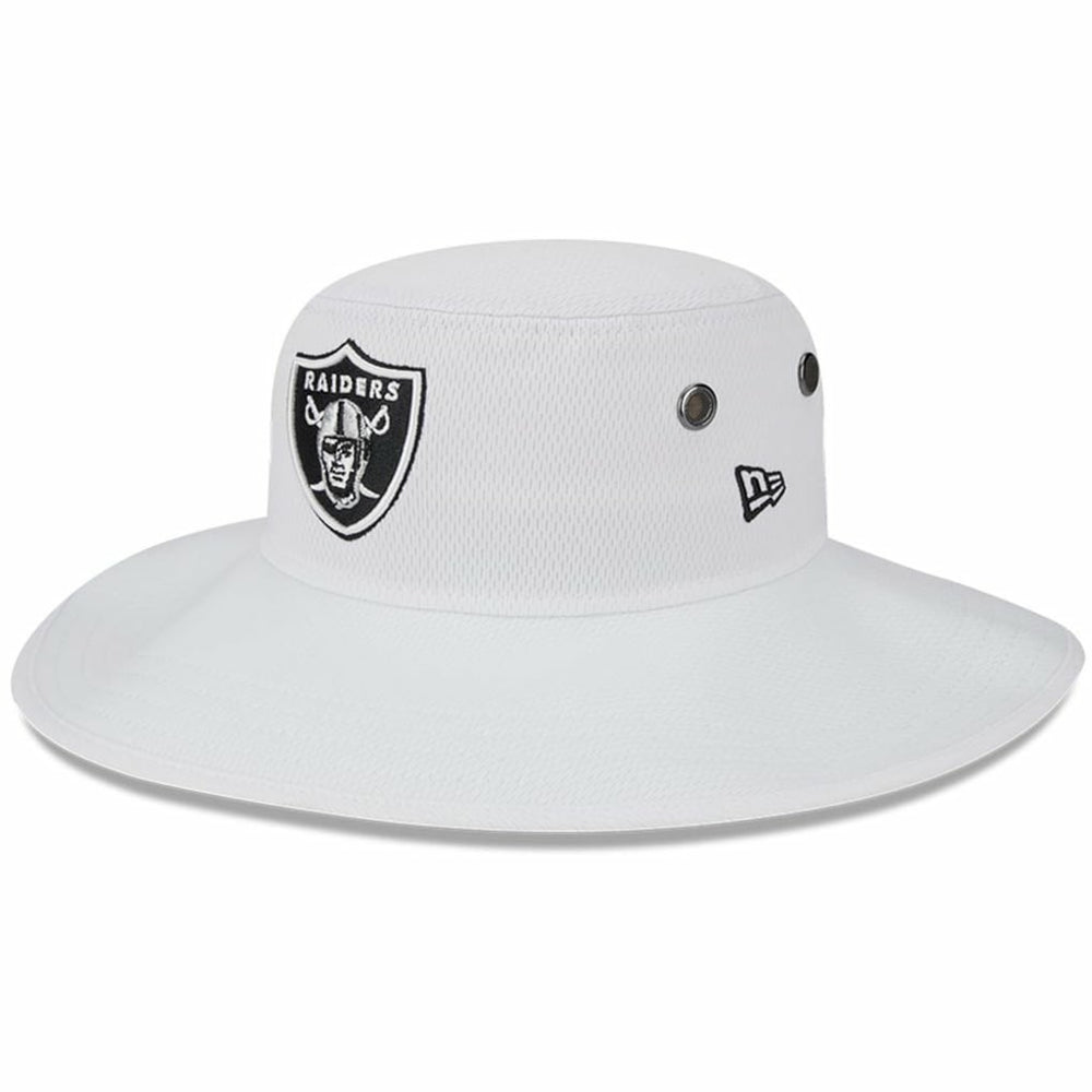 Las Vegas Raiders New Era 2023 NFL Training Camp Panama Bucket Hat White - NFL
