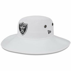 Las Vegas Raiders New Era 2023 NFL Training Camp Panama Bucket Hat White - NFL