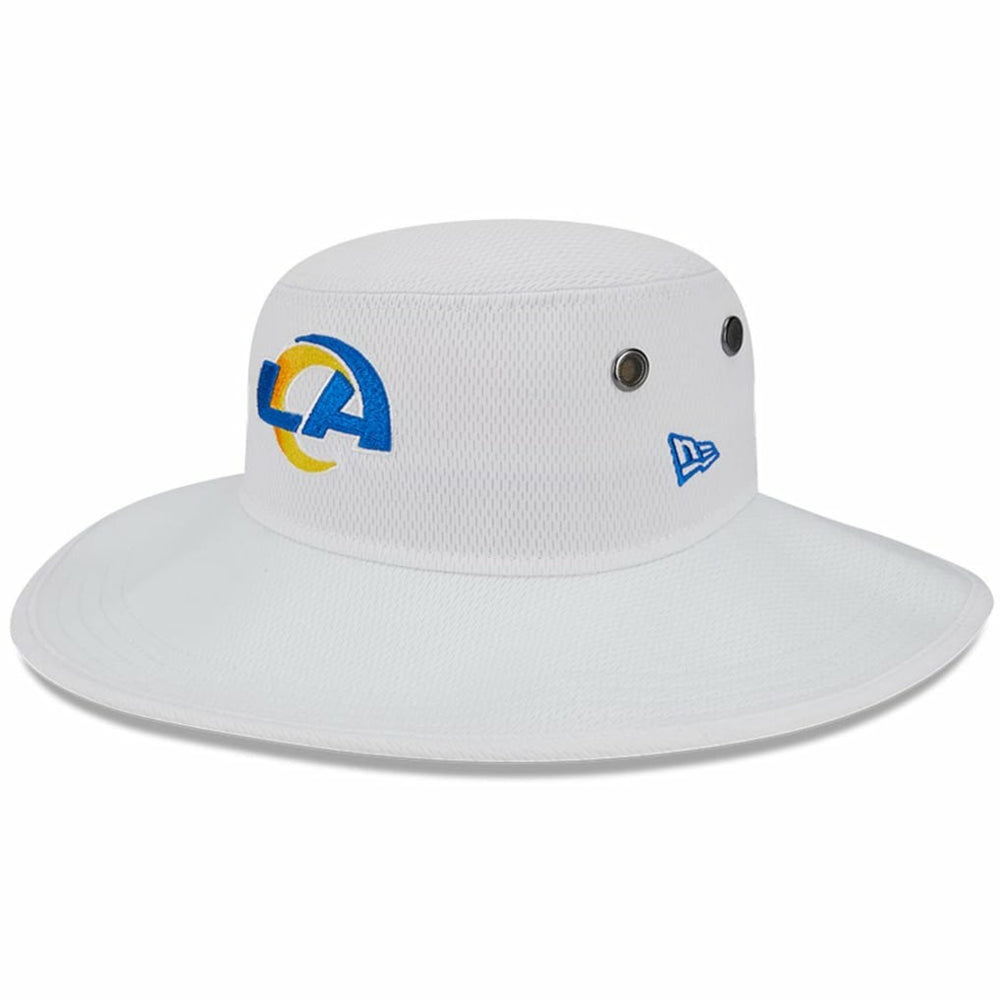 Los Angeles Rams New Era 2023 NFL Training Camp Panama Bucket Hat White - NFL