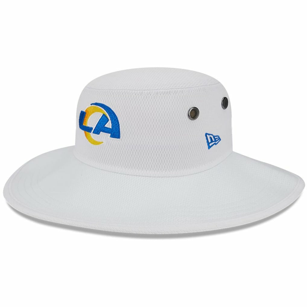Los Angeles Rams New Era 2023 NFL Training Camp Panama Bucket Hat White - NFL