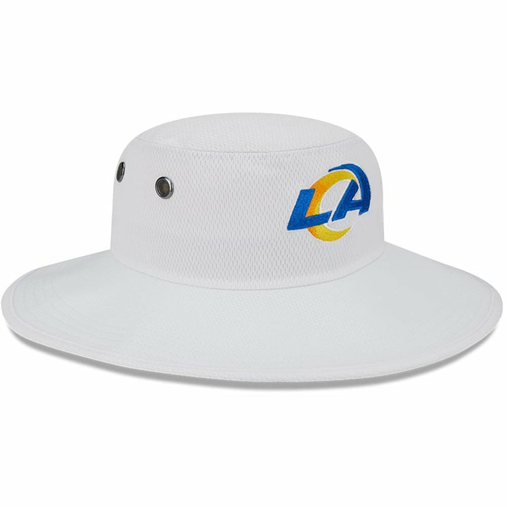 Los Angeles Rams New Era 2023 NFL Training Camp Panama Bucket Hat White - NFL