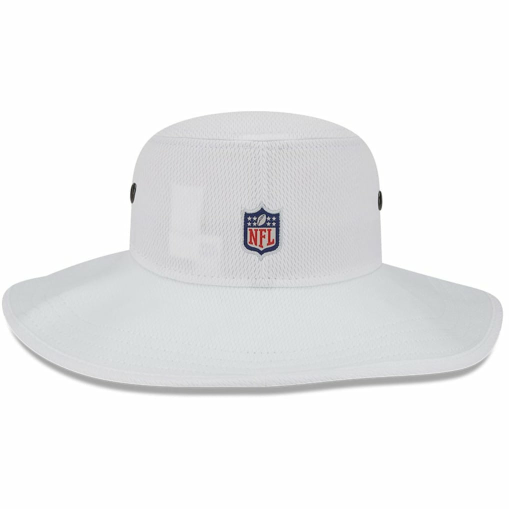 Pittsburgh Steelers New Era 2023 NFL Training Camp Panama Bucket Hat White - NFL