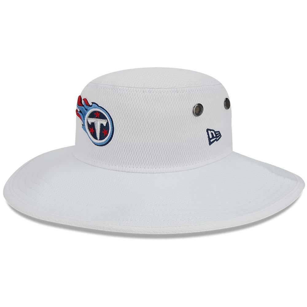 Tennessee Titans New Era 2023 NFL Training Camp Panama Bucket Hat White - NFL
