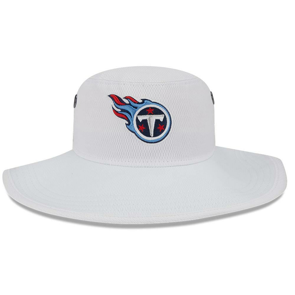 Tennessee Titans New Era 2023 NFL Training Camp Panama Bucket Hat White - NFL