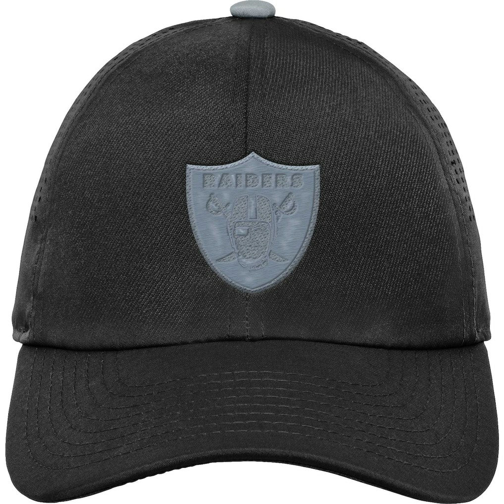 Las Vegas Raiders Youth Tailgate Adjustable Hat Black - NFL