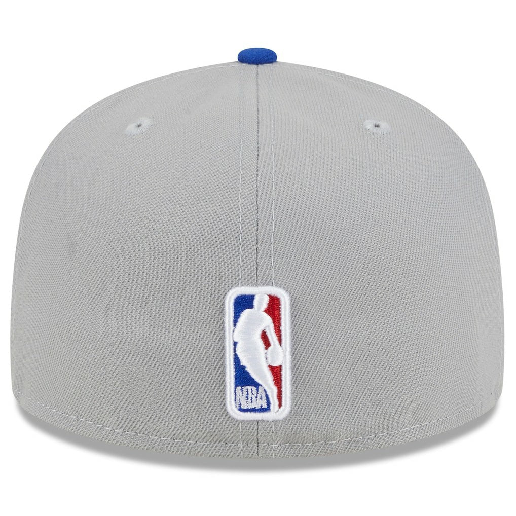 New Era - Philadelphia 76ers 2023 NBA Draft Two-Tone 59FIFTY Fitted Hat - Gray/Royal