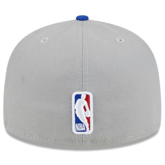 New Era - Philadelphia 76ers 2023 NBA Draft Two-Tone 59FIFTY Fitted Hat - Gray/Royal
