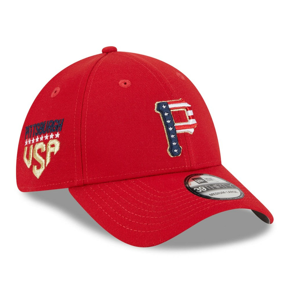 Pittsburgh Pirates New Era 2023 Fourth of July 39THIRTY Flex Hat for sale