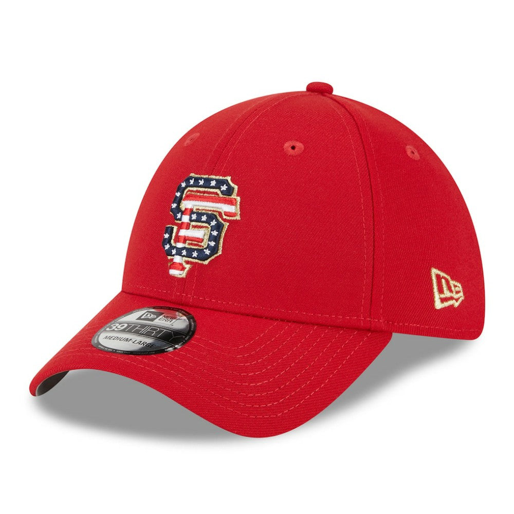 San Francisco Giants New Era 2023 Fourth of July 39THIRTY Flex Hat Online
