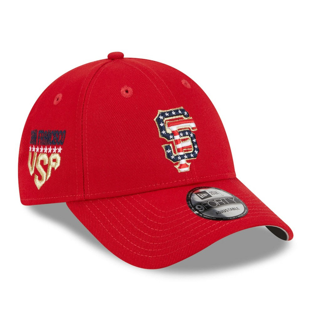 San Francisco Giants New Era 2023 Fourth of July 9FORTY Adjustable Hat On Sale