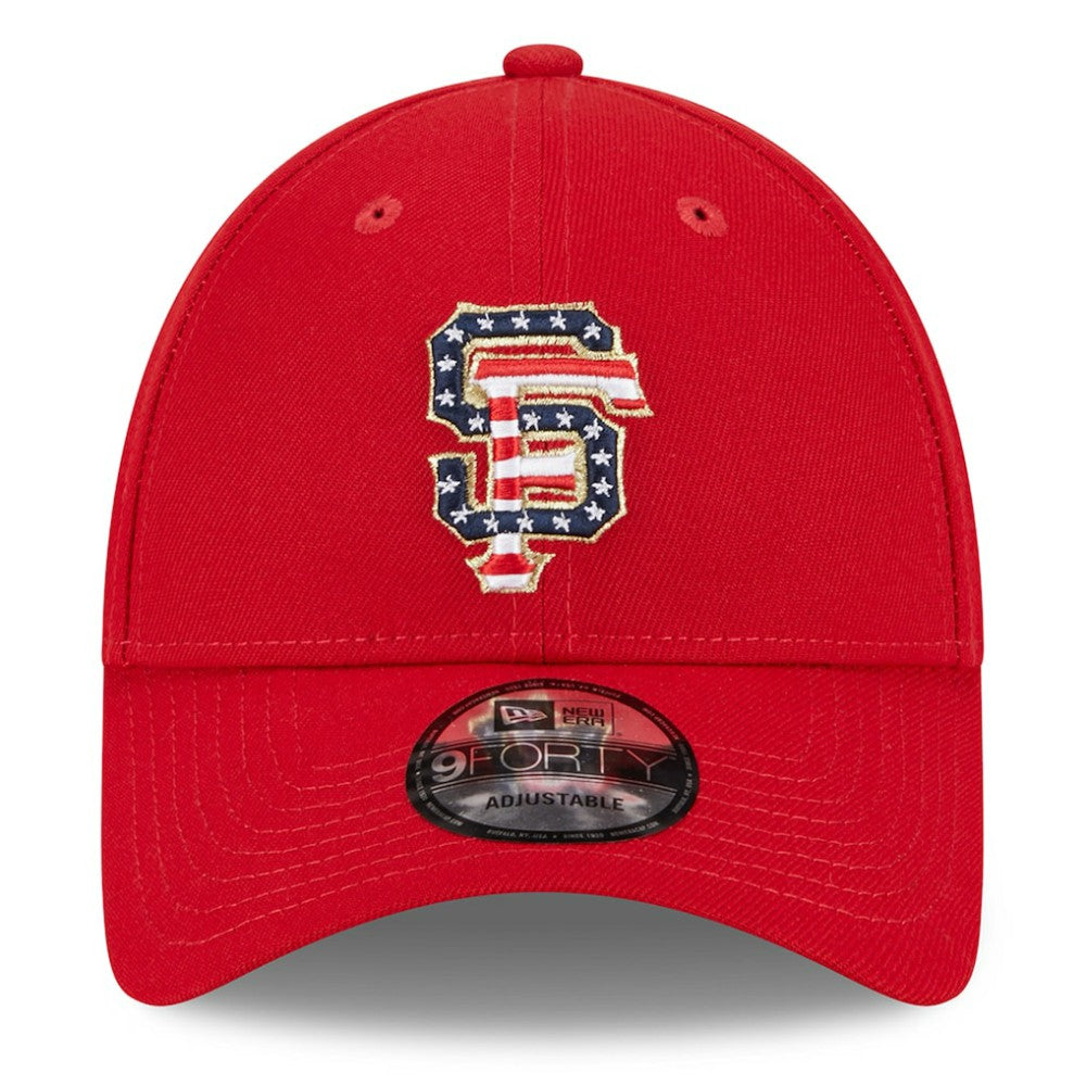 San Francisco Giants New Era 2023 Fourth of July 9FORTY Adjustable Hat On Sale
