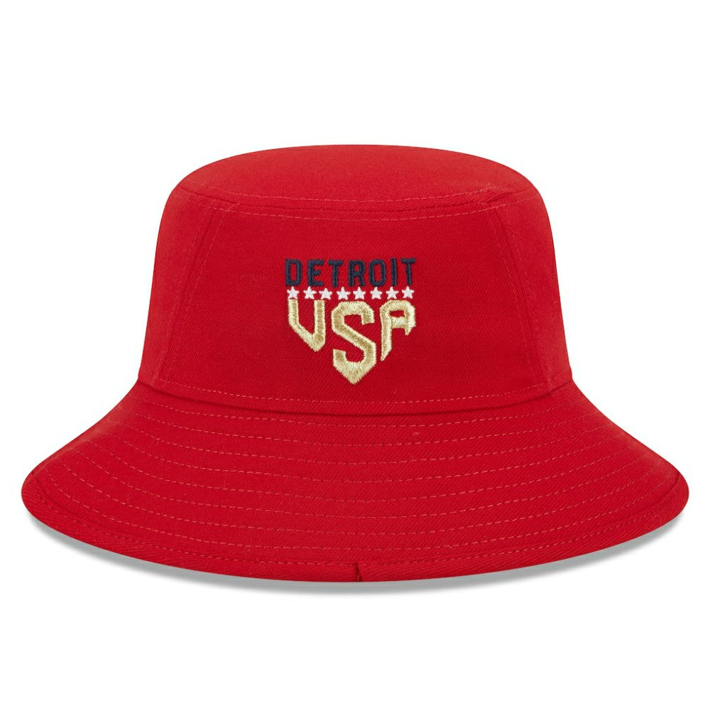 Detroit Tigers New Era 2023 Fourth of July Bucket Hat Clearance