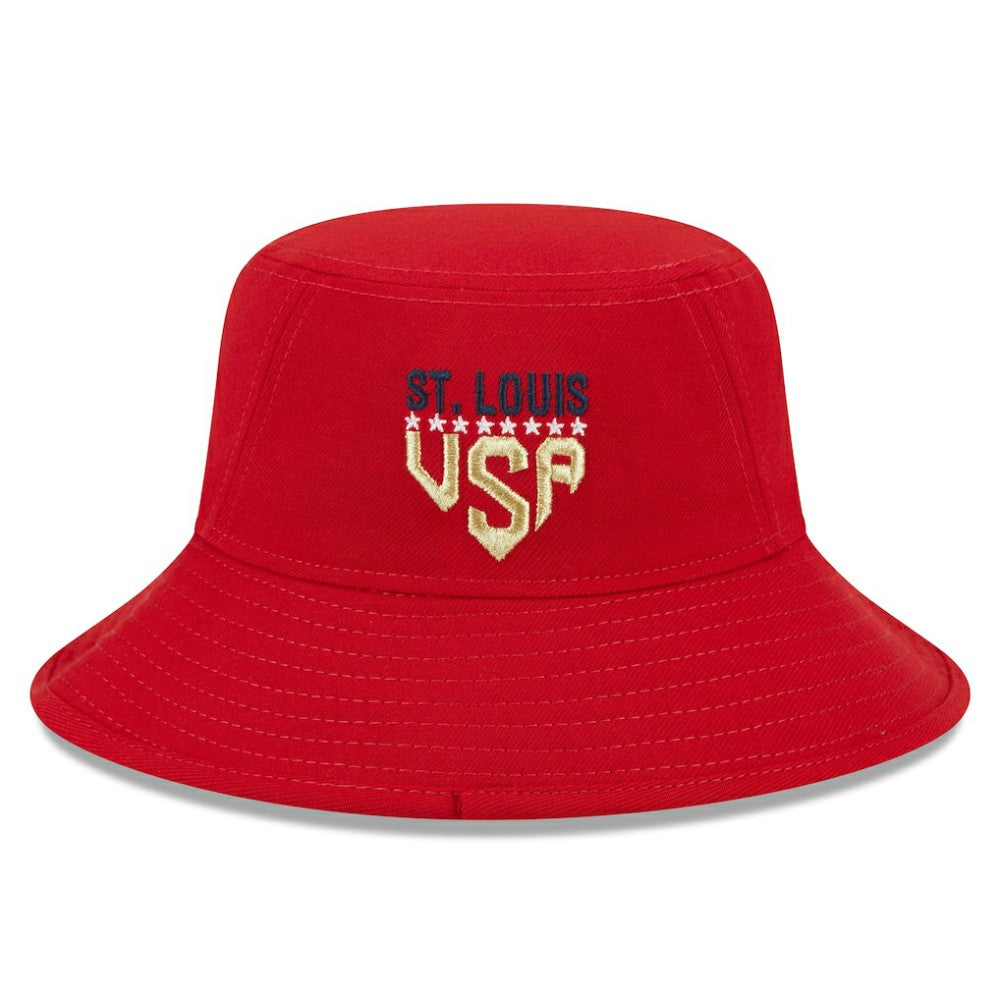 St. Louis Cardinals New Era 2023 Fourth of July Bucket Hat Lifestyle