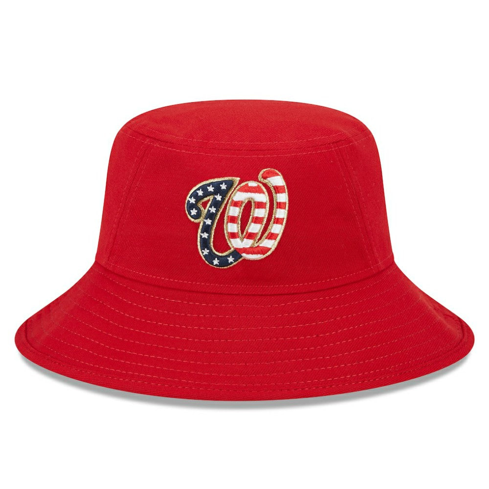 Washington Nationals New Era 2023 Fourth of July Bucket Hat discount