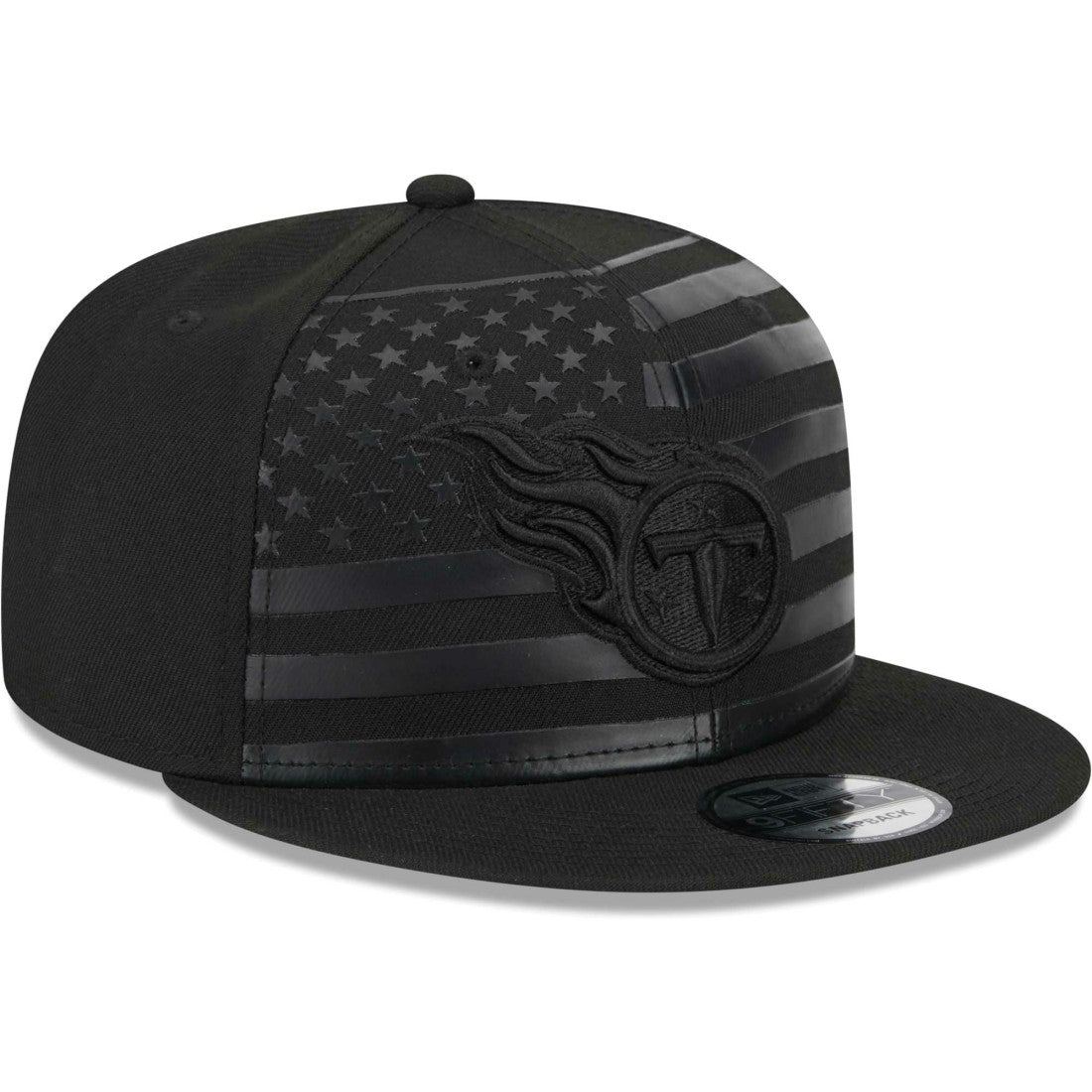 Tennessee Titans New Era Independent 9FIFTY Snapback Hat Black - NFL