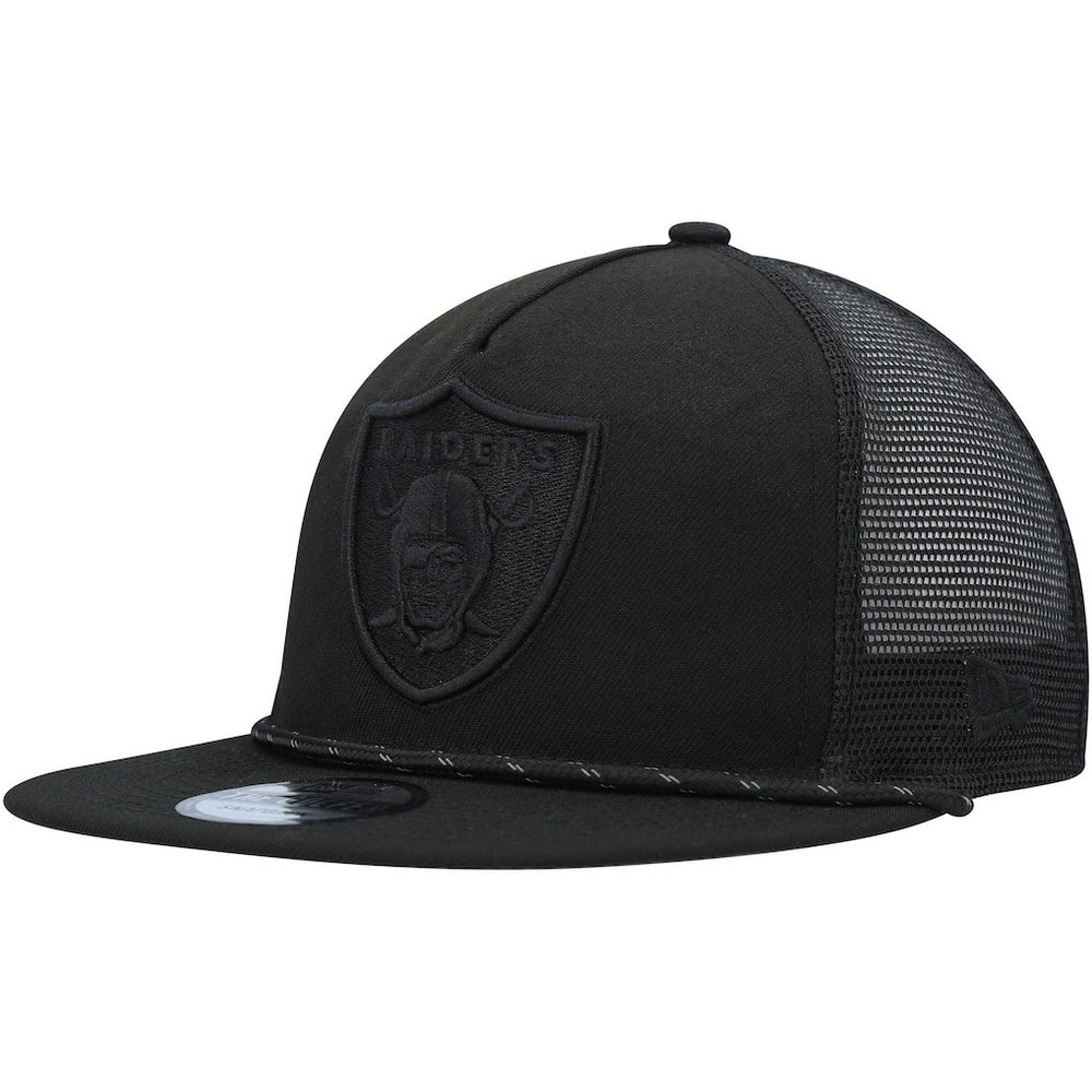 Las Vegas Raiders New Era Illumination Golfer Snapback Trucker Hat Black - NFL