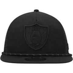 Las Vegas Raiders New Era Illumination Golfer Snapback Trucker Hat Black - NFL