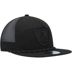 Las Vegas Raiders New Era Illumination Golfer Snapback Trucker Hat Black - NFL