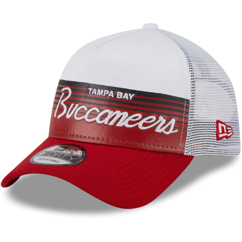 Tampa Bay Buccaneers New Era Horizon A-Frame 9FORTY Snapback Hat Scarlet - NFL