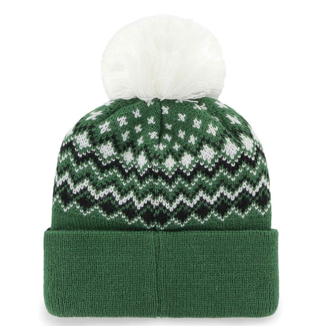 New York Jets '47 Women's Elsa Cuffed Knit Hat with Pom Green - 47 brand