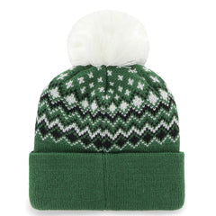 New York Jets '47 Women's Elsa Cuffed Knit Hat with Pom Green - 47 brand