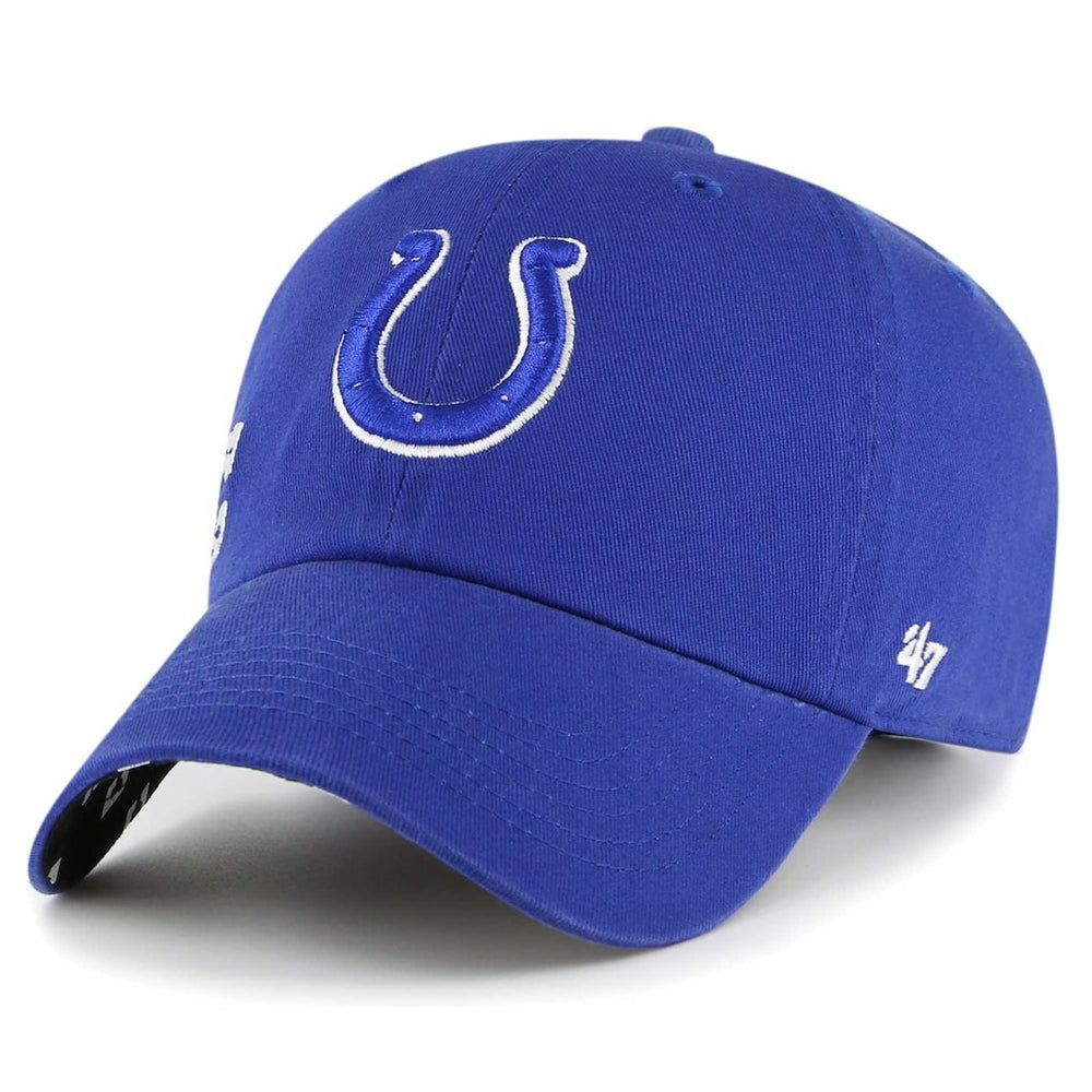 Indianapolis Colts '47 Women's Confetti Icon Clean Up Adjustable Hat Royal - 47 brand