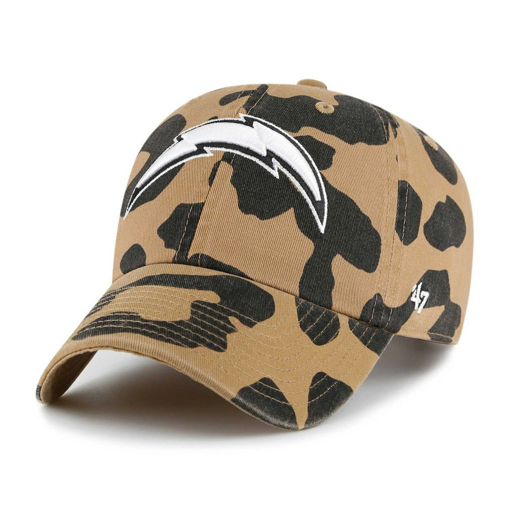 Los Angeles Chargers '47 Women's Rosette Clean Up Adjustable Hat Tan - 47 brand