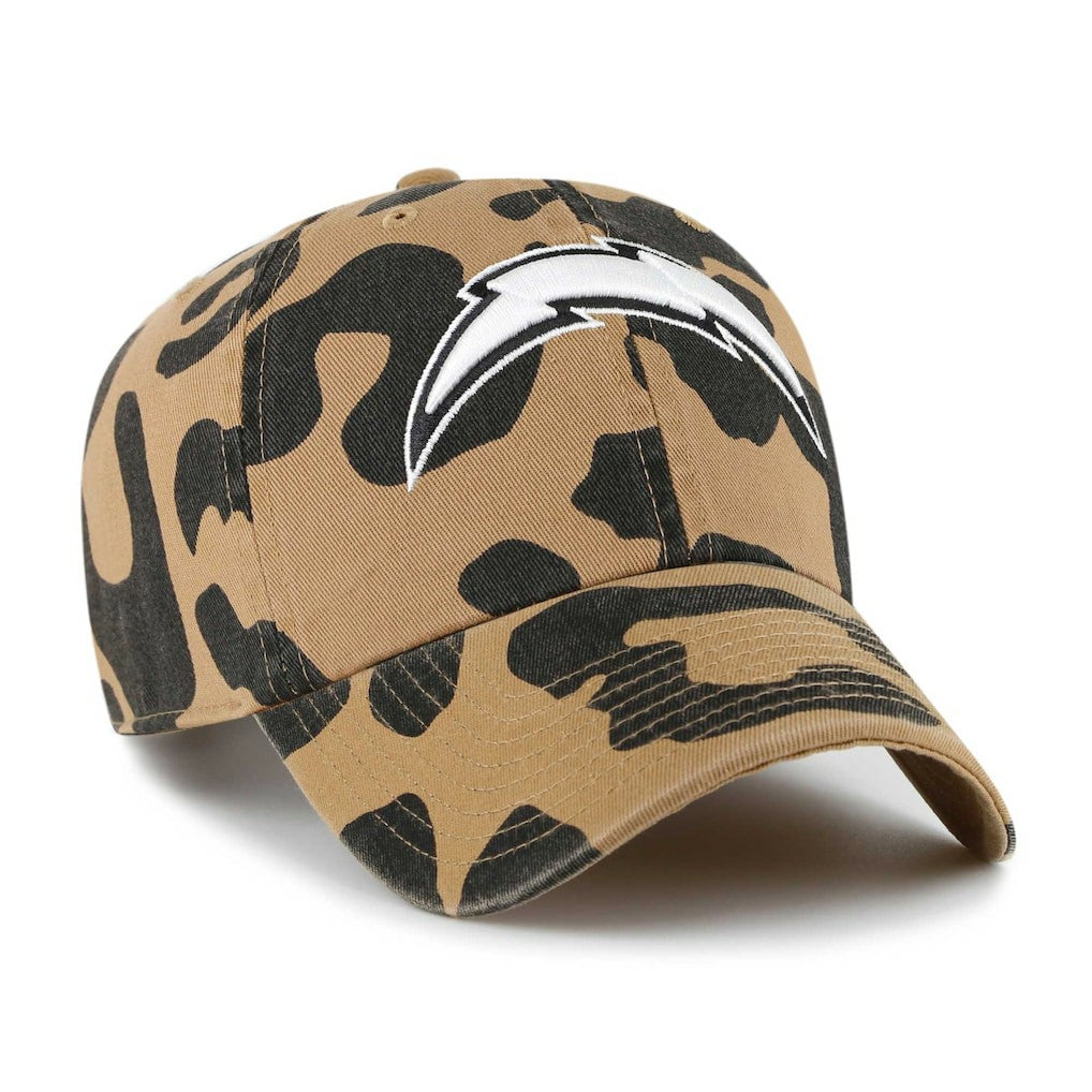 Los Angeles Chargers '47 Women's Rosette Clean Up Adjustable Hat Tan - 47 brand
