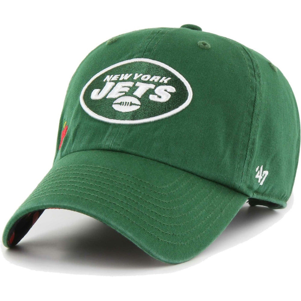 New York Jets '47 Women's Confetti Icon Clean Up Adjustable Hat Green - 47 brand