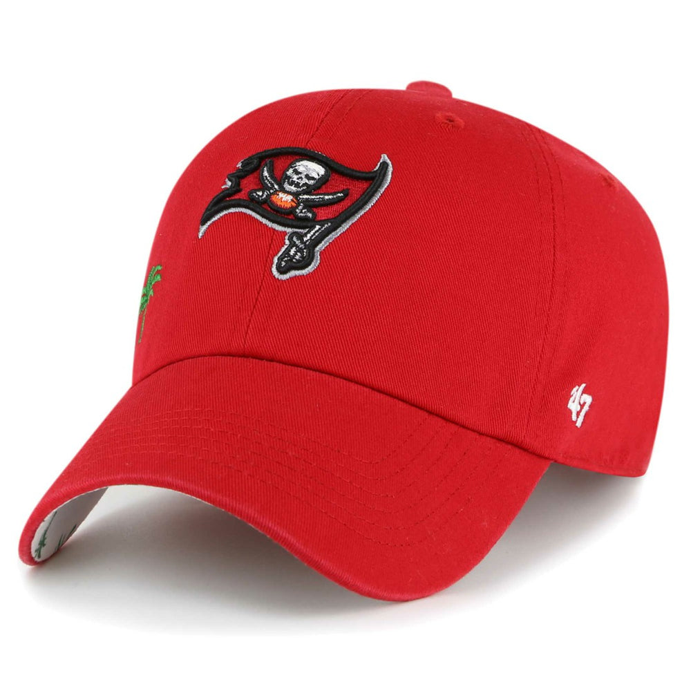 Tampa Bay Buccaneers '47 Women's Confetti Icon Clean Up Adjustable Hat Red - 47 brand