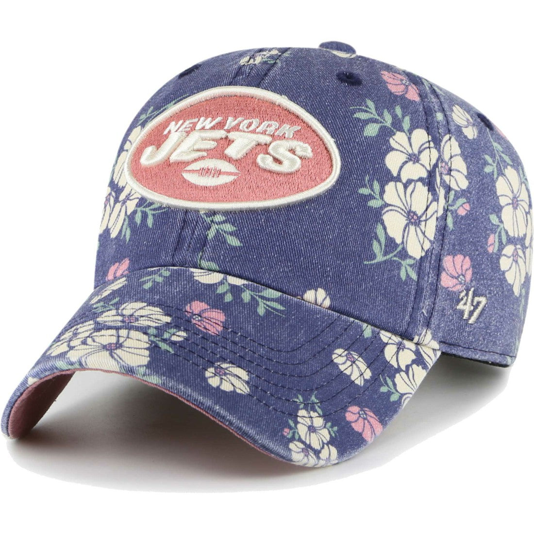 New York Jets '47 Women's Primrose Clean Up Adjustable Hat Navy - 47 brand