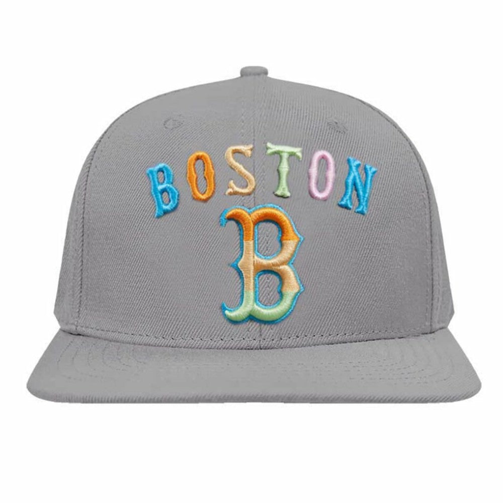 Boston Red Sox Pro Standard Washed Neon Snapback Hat Sale