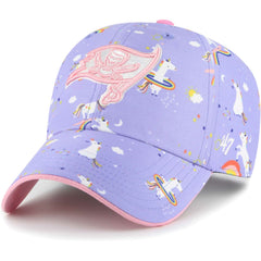Tampa Bay Buccaneers '47 Girls Preschool Unicorn Clean Up Adjustable Hat Lavender - 47 brand