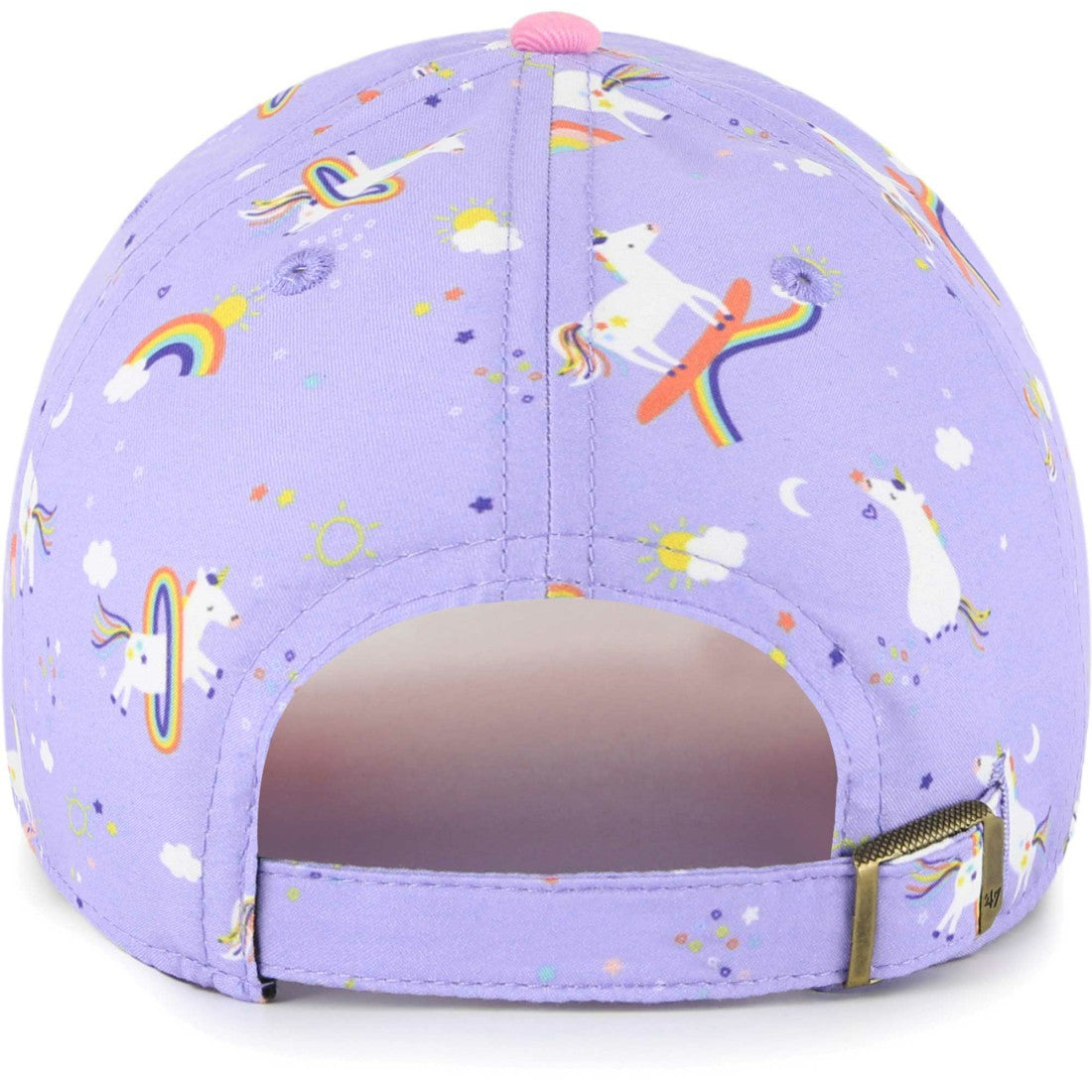Tampa Bay Buccaneers '47 Girls Preschool Unicorn Clean Up Adjustable Hat Lavender - 47 brand
