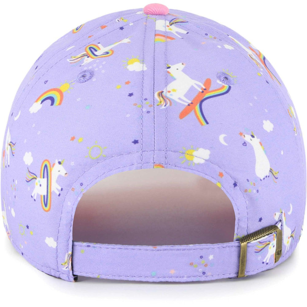 Tampa Bay Buccaneers '47 Girls Preschool Unicorn Clean Up Adjustable Hat Lavender - 47 brand