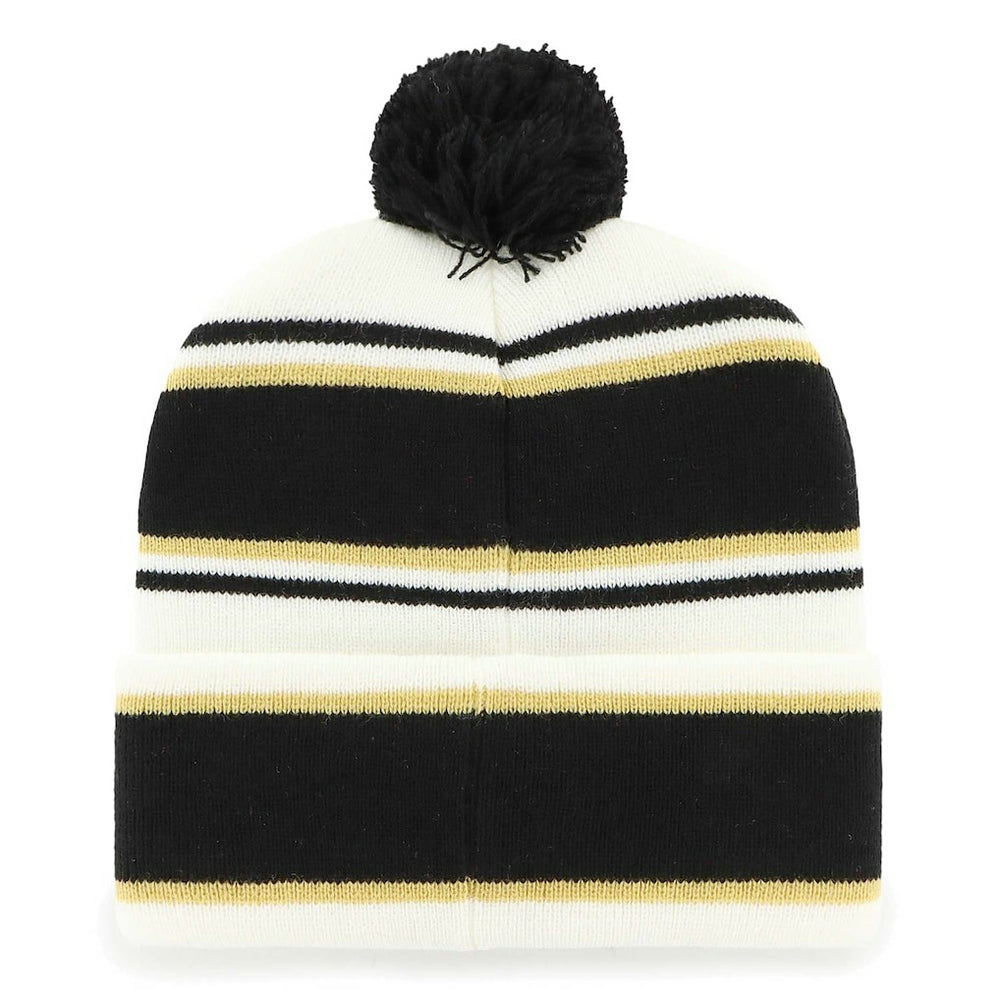 New Orleans Saints '47 Youth Stripling Cuffed Knit Hat with Pom White - 47 brand
