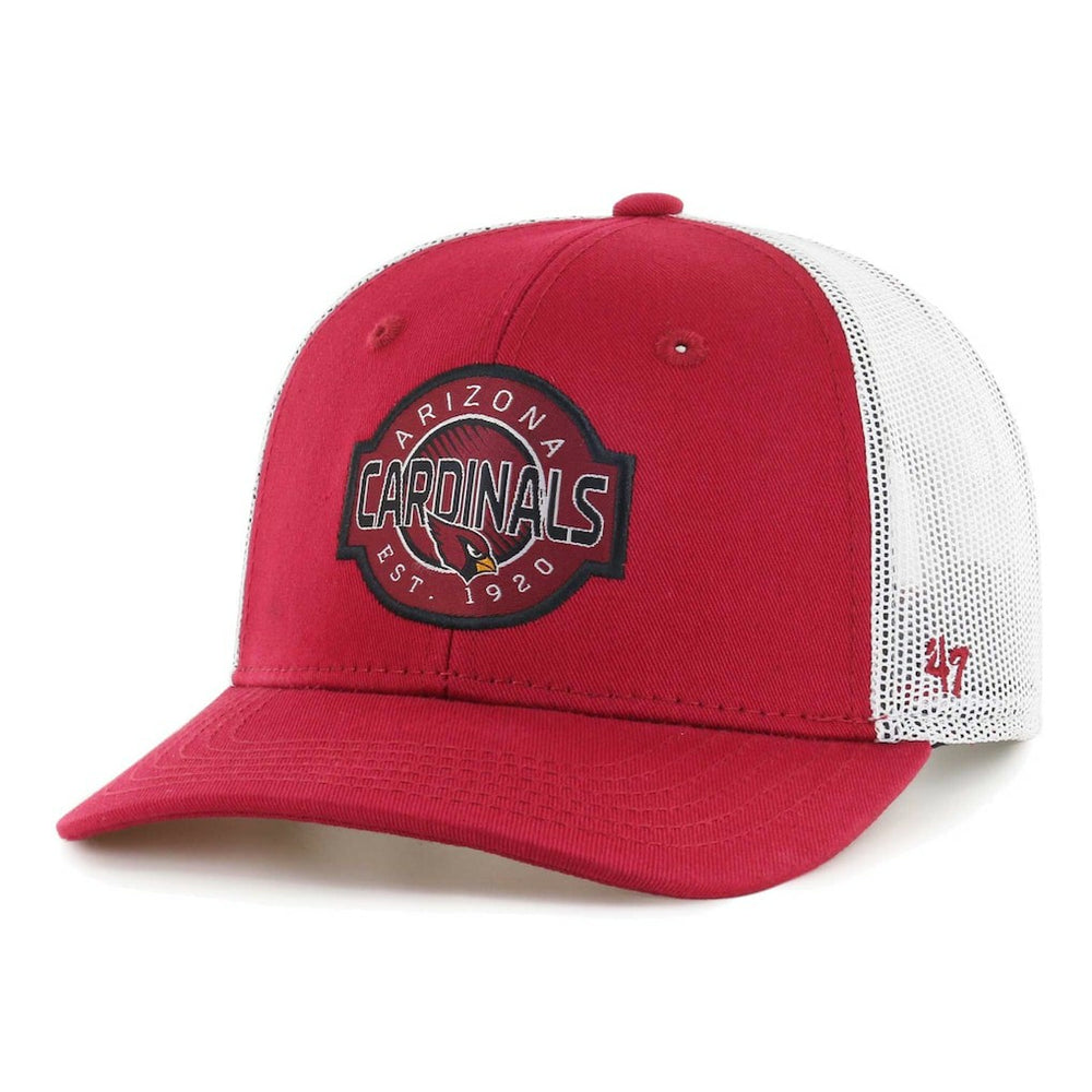 Arizona Cardinals '47 Youth Scramble Adjustable Trucker Hat Cardinal/White - 47 brand