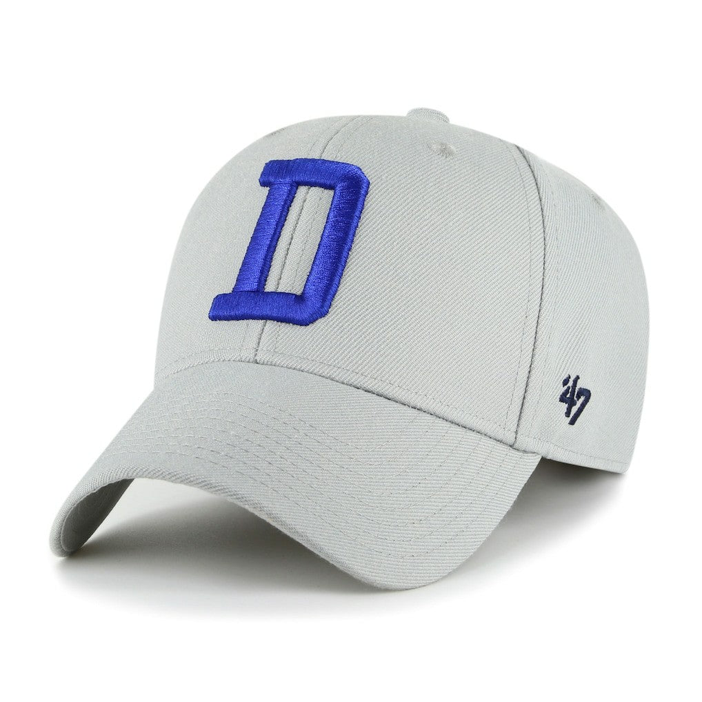 Dallas Cowboys '47 "D" MVP Adjustable Hat Gray - 47 brand